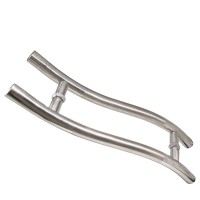 Egoee door lever handle/glass door handles/stainless steel door handle manufacturer